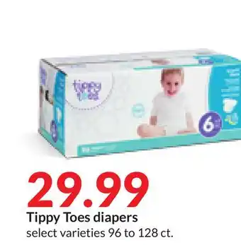 Hy-Vee Tippy Toes diapers offer