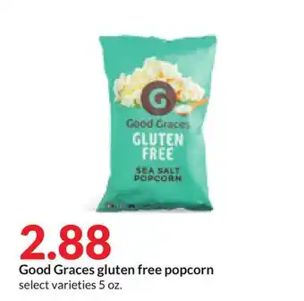 Hy-Vee Good Graces gluten free popcorn offer