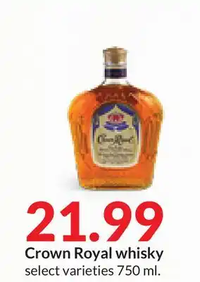 Hy-Vee Crown Royal whisky offer