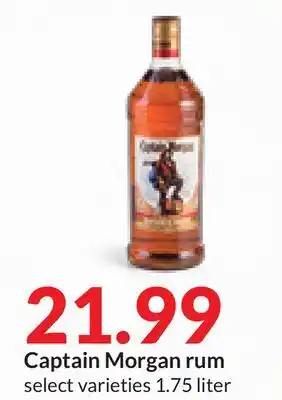 Hy-Vee Captain Morgan rum offer