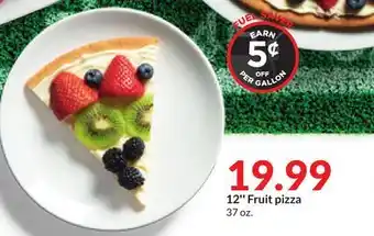 Hy-Vee 12'' Fruit pizza offer
