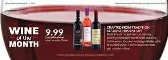 Hy-Vee Stella Rosa wine offer