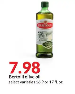 Hy-Vee Bertolli olive oil offer