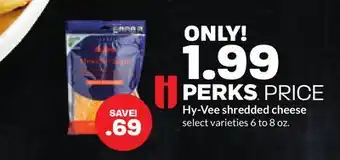 Hy-Vee Hy-Vee shredded cheese offer