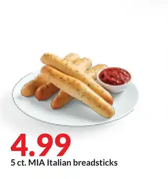 Hy-Vee MIA Italian breadsticks offer