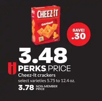 Hy-Vee Cheez-It crackers offer