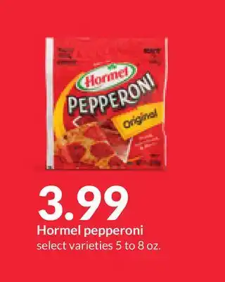 Hy-Vee Hormel pepperoni offer