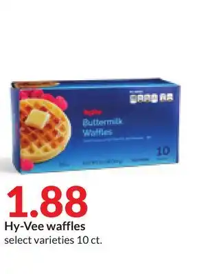 Hy-Vee Hy-Vee waffles offer