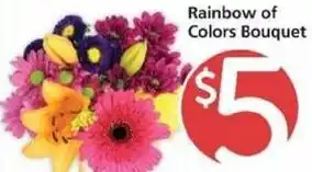 Safeway Rainbow Of Colors Bouquet offer