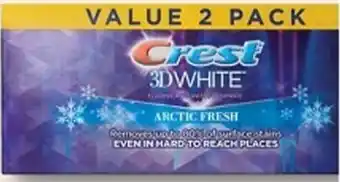 Target Crest 2 Pk. Toothpaste offer