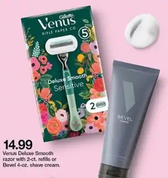 Target Venus Deluxe Smooth Razor offer