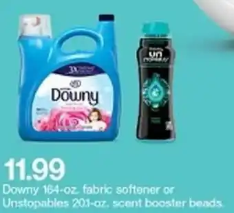 Target Downy Fabric Softener Or Unstopables 20.1 oz offer
