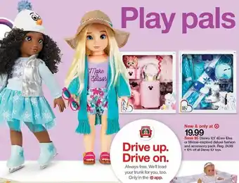 Target Disney ILY EEver Elsa Or Minnie-Inspired Deluxe Fashion And Accessory Pack offer
