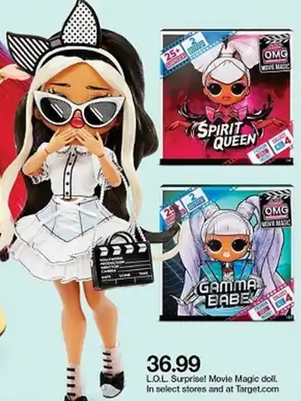 Target L.O.L. Surprise! Movie Magic Doll offer