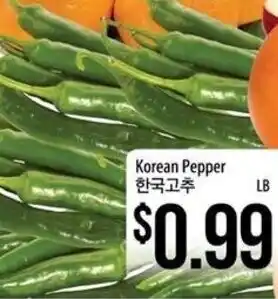 Hmart Korean Pepper offer