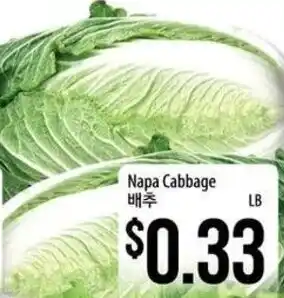Hmart Napa Cabbage offer