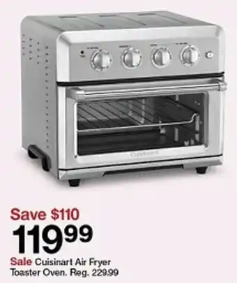 Target Cuisinart Air Fryer Toaster Oven offer