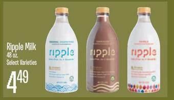 Jewel-Osco Ripple Milk offer