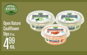 Jewel-Osco Open Nature Cauliflower Dips offer