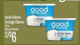 Jewel-Osco Good Culture Cottage Cheese offer