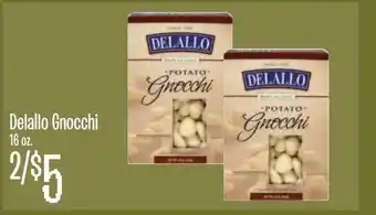 Jewel-Osco Delallo Gnocchi offer