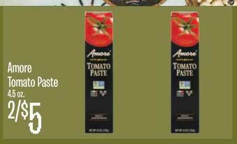 Jewel-Osco Amore Tomato Paste offer