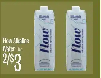 Jewel-Osco Flow Alkaline Water offer
