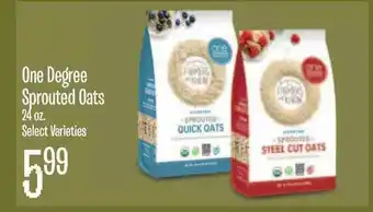 Jewel-Osco One Degree Sprouted Oats offer