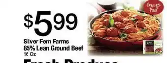 Jons International Silver Fern Farms 85% Lean Ground Beef offer
