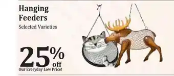 Rosauers Hanging Feeders 25% Off offer