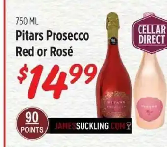 Rouses Pitars Prosecco Red Or Rosé offer