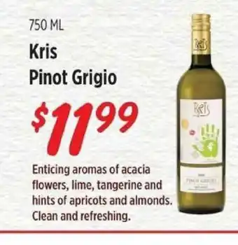 Rouses Kris Pinot Grigio offer