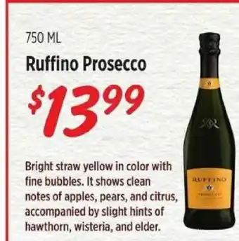 Rouses Ruffino Prosecco offer