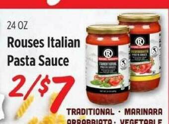 Rouses Rouses Italian Pasta Sauce offer