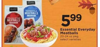 SHOPPERS Essential Everyday Meatballs offer