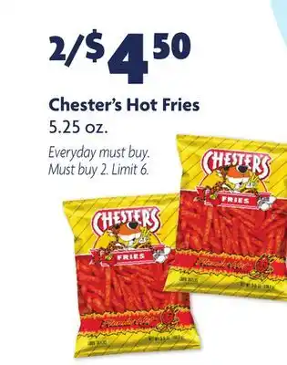 Family Dollar Chester's Hot Fries offer