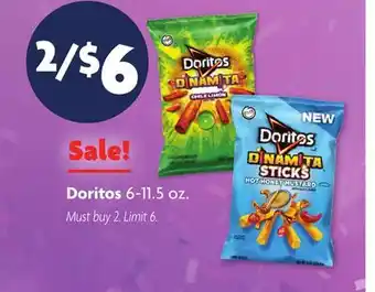Family Dollar Doritos offer