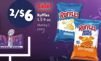 Family Dollar Ruffles offer