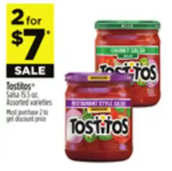 Dollar General Tostitos Salsa offer