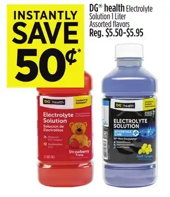 Dollar General DG health Electrolyte Solution offer