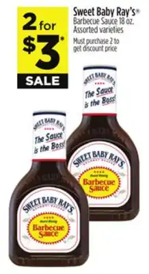 Dollar General Sweet Baby Ray's Barbecue Sauce offer