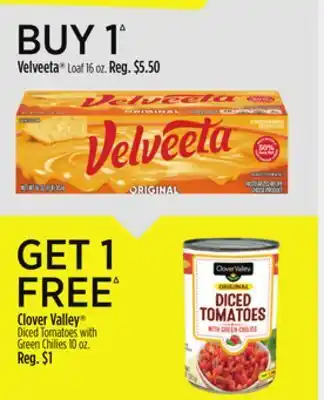 Dollar General Clover Valley Diced Tomatoes with Green Chilies offer