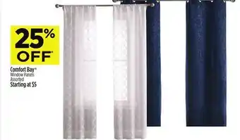 Dollar General Comfort Bay Window Panels offer