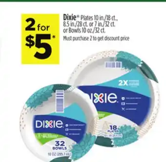 Dollar General Dixie Plates offer