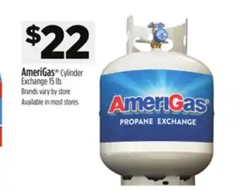 Dollar General AmeriGas Cylinder Exchange offer