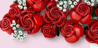 Target LEGO Icons Botanicals Rose Bouquet building set offer
