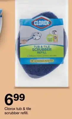Target Clorox tub & tile scrubber refill offer