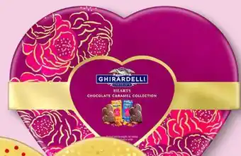 Target Ghirardelli chocolate caramel heart box offer