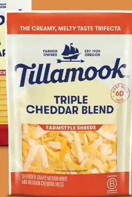 Target Tillamook shredded cheese offer