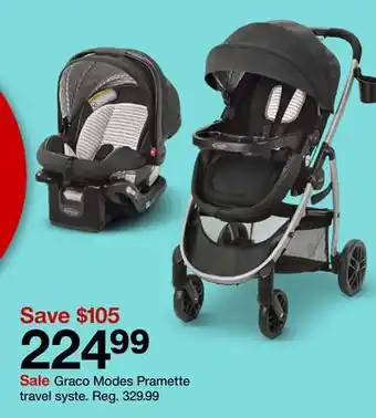 Target Graco Modes Pramette travel syste offer